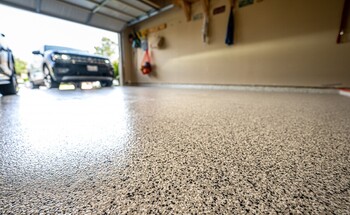Garage floor painting by Pittsburgh Floor Coatings